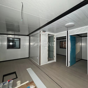 Maison conteneur de 20 pieds, maisons conteneurs préfabriquées extensibles de 40 pieds, plans de bâtiments d'appartements en conteneurs à vendre disponibles au Portugal - Product Image 5