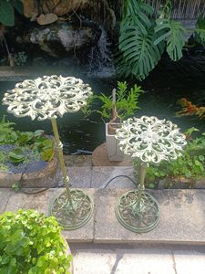 Plateau de support <span class=keywords><strong>surélevé</strong></span> <span class=keywords><strong>en</strong></span> fonte de style europé<span class=keywords><strong>en</strong></span> pour pot de fleurs, idéal pour <span class=keywords><strong>jardin</strong></span> et cour extérieure, à prix abordable - Product Image 2