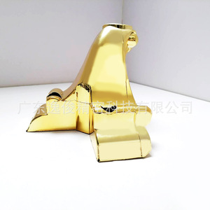 Yijun Decorative Gold Plastic <b>Sofa</b> <b>Legs</b> 4073 Modern Luxury Furniture Accessories Easy Installation - Product Image 4