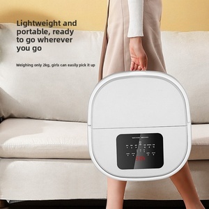 Machine de Bain de Pieds Intelligente Pliante Électrique à Chauffage Automatique et Température Constante pour Usage Domestique avec Télécommande Sans Fil - Product Image 2