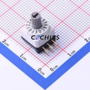 MHR-16H1 Rotary Encoder Switch Through hole Component (THT) Switch 16 True Code - Product Image 1