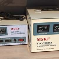 Stabilizer Tegangan Otomatis AC Satu Fasa TND 3KVA 3000 Watt Bahan Tembaga Output 220V