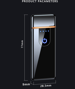 Briquet Électrique Portable Créatif 2026 avec Cendrier Anti-Chute et Allumage à Fil de Tungstène – Design Moderne - Product Image 3