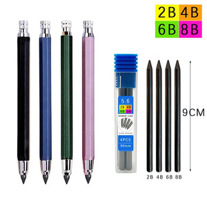 Matita Meccanica Creativa 2024 con Temperino, <span class=keywords><strong>Forma</strong></span> Esagonale, Colori Assortiti, Matite Colorate Bufan - Product Image 4