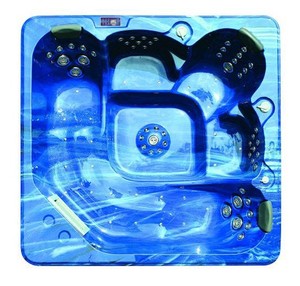 Monalisa Configuration Haut de Gamme Spa de Luxe Extérieur pour 5 Personnes Bain à Remous Fabricant Chinois Cent Jets Massage Whirlpool - Product Image 5