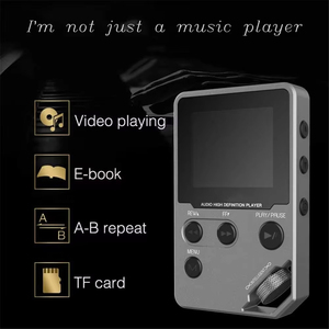 Reproductor de Música HiFi DAP de Aleación de Zinc con Bluetooth 4.2, Reproductor de Música sin Pérdidas DSD con Chip DAC y Ecualizador para Audiófilos, Ideal para Regalo - Product Image 4