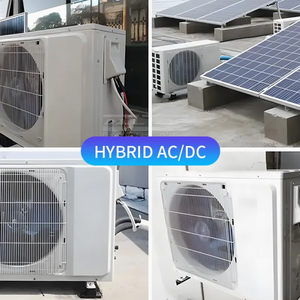 Condizionatore d'Aria Solare Ibrido da Parete <span class=keywords><strong>Stin</strong></span> o OEM/ODM Approvato CE 18000BTU con AC/DC-12K 18K 24K - Product Image 2