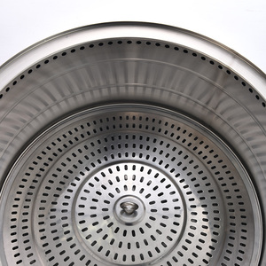 Edelstahl 304 <span class=keywords><strong>Outdoor</strong></span> Lagerfeuer Kohlen becken Herd Rauchfreier Camping Feuerstelle Tragbarer Holzofen Leichter Kamin - Product Image 5