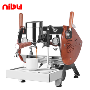 Máquina de Espresso Semiautomática Profesional con Caldera de Acero Inoxidable, Cafetera Comercial para Cafetería y Barista en Casa - Product Image 1
