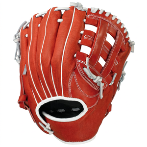 Warpro Industry Synthetic Insulated <b>Baseball</b> <b>Glove</b> Left-Handed Catcher Full Finger H-Web Hook Loop Closure Adult Size Non-Slip - Product Image 2