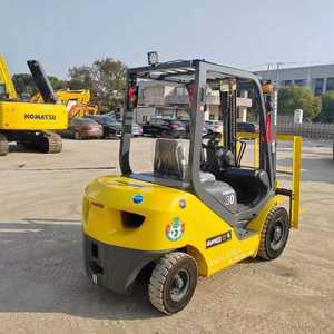 Carretilla elevadora Komatsu en buenas condiciones, fuerte potencia, construcción, industrias agrícolas, componentes básicos, moteur, caja de cambios - Product Image 5