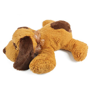Animal de peluche calentado <span class=keywords><strong>en</strong></span> microondas, peluche ponderado, cachorro tumbado, juguete perfumado de lavanda, alivio de <span class=keywords><strong>la</strong></span> <span class=keywords><strong>ansiedad</strong></span> y el dolor de <span class=keywords><strong>barriga</strong></span> - Product Image 3