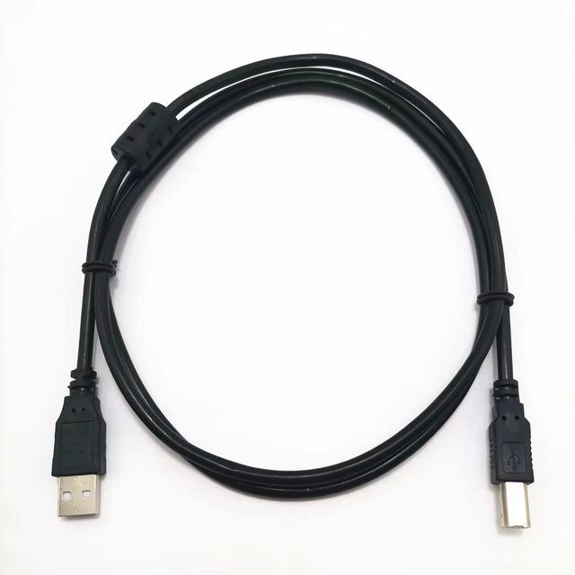 All-copper Black USB2.0 Printer Cable 1.5m 1.8m 3m 5m 10m USB square Port Printer Data Cable