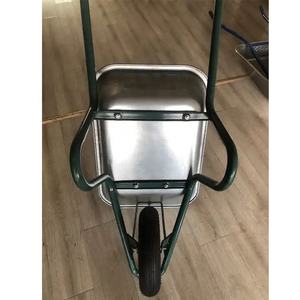 Wb0851 85 l गैल्वेनाइज्ड औद्योगिक उद्यान व्हीलबारो भारी शुल्क व्हीलबैरो निर्माण व्हील बैरो - Product Image 5