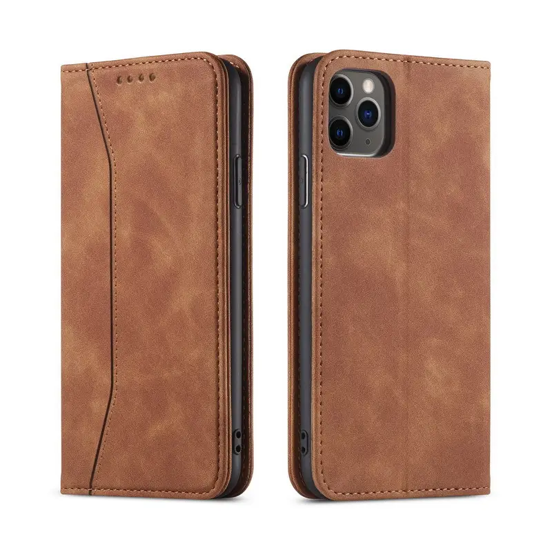 High-end Luxury Flip Cover PU Leather Mobile Phone Bags for Samsung Note 20 S20,TPU Card Holder Cover Wallet Case