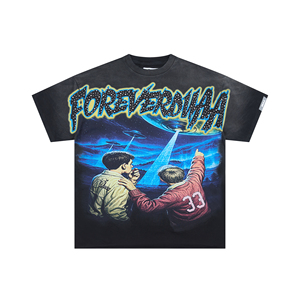 Camiseta <span class=keywords><strong>de</strong></span> Manga Corta DUAA para <span class=keywords><strong>Hombre</strong></span>, Estilo Casual, con Estampado <span class=keywords><strong>de</strong></span> Letras con Pedrería, Nueva Moda <span class=keywords><strong>de</strong></span> Verano - Product Image 1