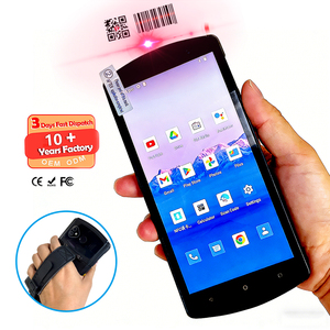 <span class=keywords><strong>5</strong></span>,7 inch Android 12 PDA's 4+64GB met -fi GPS NFC1D 2D barcode scanner mobiele handheld data collector terminal PDA voor magazijn - Product Image 1