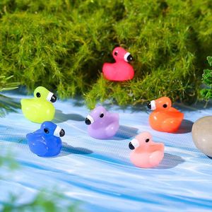 Nouvel ensemble d'ornements miniatures Flamingo pour micro-paysages DIY, modèles de maisons et petits animaux, accessoires de jardinage et jouets - Product Image 2