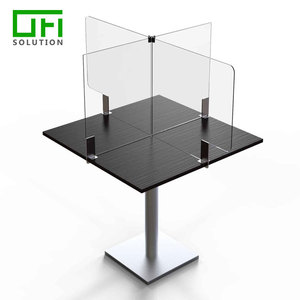 Panel <span class=keywords><strong>de</strong></span> Privacidad <span class=keywords><strong>de</strong></span> Plexiglás para <span class=keywords><strong>Oficina</strong></span>, Separador <span class=keywords><strong>de</strong></span> Escritorio <span class=keywords><strong>de</strong></span> Acrílico, Biombo <span class=keywords><strong>de</strong></span> Vidrio para Cubículo - Product Image 4