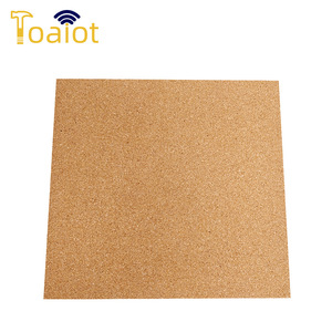 Matériau de gravure laser Toaiot Cork, 300x300mm, 2mm d'épaisseur, 4 feuilles pour découpe laser CO2 - Product Image 1
