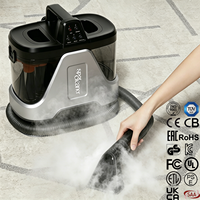 2026 CE CB Aspirateur vapeur domestique à chauffage rapide pour nettoyage humide et sec, nettoyeur de taches pour canapé, tapis, drap, matelas, fentes de voiture