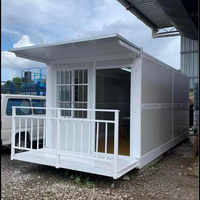 Fournisseurs chinois DXH-CONTAINER : Entrepôt préfabriqué facile à assembler, économique, conteneur de 20 pieds et 40 pieds, petit appartement conteneurisé