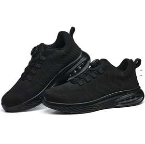 Unisex Steel Toe Safety Work <b>Boots</b> for Construction Industrial Use-All Season Mesh Upper - Product Image 1