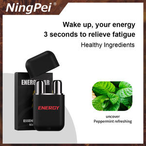 Inhalador Nasal con Aceites Esenciales de Mentol Natural, Aromaterapia, Doble Inalámbrico, para Respiración Nasal - Product Image 4