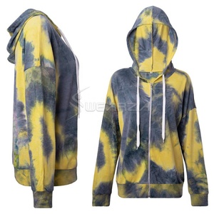 Nouveaux sweats à capuche pour femmes de haute qualité attrayants avec capuche à cordon pour femmes Tie Dye Hoodies Sweats à capuche pour femmes de haute qualité pour activer - Product Image 3
