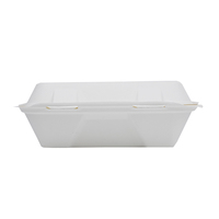 Assiette jetable canne à sucre pâte de bagasse biodégradable et jetable canne à sucre à clapet canne à sucre jetable