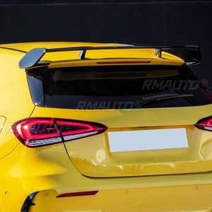 Aileron arrière noir pour Mercedes Benz W176 Classe A A250 A45 A180 A200 AMG 2013-2018 W177 A35 A180 A220 A260 2019+ - Product Image 2