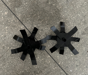 Durable <b>Sharpened</b> Tiller <b>Blade</b> 28mm 9T Tiller Attachment for Brush Cutter Weeder Tiller Cultivator Head for Cultivators - Product Image 2