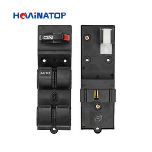 HOWINATOP 83593-S04-9500 pour Honda <span class=keywords><strong>Civic</strong></span> CX EX HX LX Si 4 portes 1996-2000 Commutateur de commande de vitre avant gauche côté conducteur 83593S049500 - Product Image 6