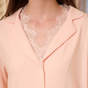 <span class=keywords><strong>Camicia</strong></span> <span class=keywords><strong>da</strong></span> <span class=keywords><strong>Notte</strong></span> Sexy in Stile Francese per Donna, Bianca, in <span class=keywords><strong>Modal</strong></span>, Stampata, Traspirante, Termica, Casual, Estiva, Primaverile, Tessuta, a Maniche Lunghe - Product Image 2