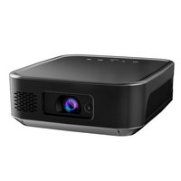 Projecteur intelligent HT500 1080P Android Windows double système d'exploitation WiFi 4K Mini projecteur LED portable pour cinéma maison
