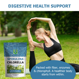 Tabletas de Espirulina y Chlorella OEM ODM con Proteína y Magnesio, Favorecen el Metabolismo y la Energía, Tabletas de Suplemento Herbal Inmunológico - Product Image 6