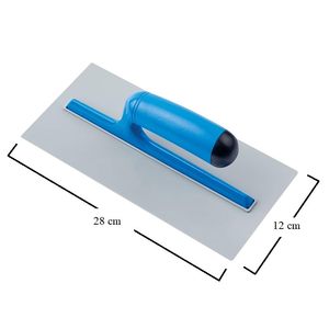 Kit d'outils de peintre 4 pièces, grattoir de 6 cm et 12 cm, truelle de 28x12 cm pour le plâtrage et la peinture - Product Image 2