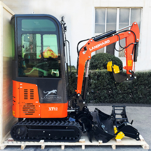 Excavadora Hidráulica Mini de 1 Tonelada para Trabajos Pesados, Certificación CE y EPA, Usada, Excavadora Pequeña de 1.2 Toneladas en Venta - Product Image 1