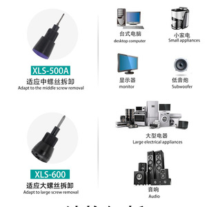 Destornillador eléctrico Bailiwei de 220V con enchufe, herramienta de reparación y desmontaje de alto torque - Product Image 4