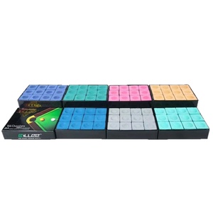 <strong>Bili</strong> Billiard Cue Chalk Powder Model 8A Blue &amp; Black Oily Pool Hall Snooker Neutral Tip Boxed - Product Image 5