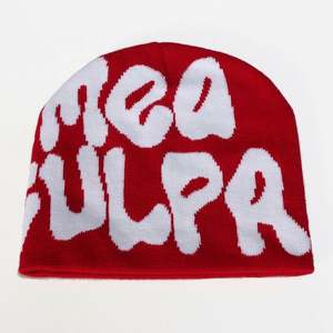 Gorros de Invierno Unisex de Jacquard al por Mayor de Fábrica, con Logotipo Personalizado, 100% Acrílico, con Patrones de Puntos y Lazos, Listos para la Playa - Product Image 6