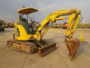 Équipement utilisé par KOMATSU PC78 hydraulique original de voie du Japon d'excavatrice d'occasion de KOMATSU PC35 - Product Image 2