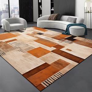 ייצור במפעל ייצור תלת מימד מודרני מודפס שטיח שטיחים במבוק פוליאסטר שטיחים גדולים 200x300 - Product Image 1