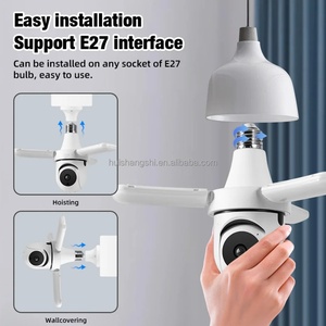 HD 5MP E27 Bulb Indoor <b>Security</b> Indoor Monitor <b>Wireless</b> IP Bullet <b>Camera</b> WiFi Auto Human Track <b>Wireless</b> PTZ Surveillance Cameras - Product Image 6