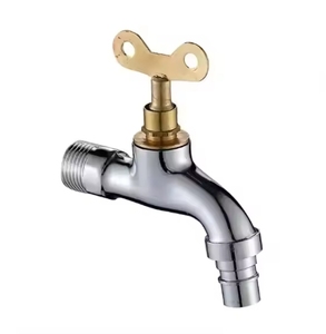Serrure de robinet d'eau froide murale extérieure moderne en alliage de <span class=keywords><strong>zinc</strong></span> et noyau de vanne en céramique pour le bassin de <span class=keywords><strong>jardin</strong></span> et l'utilisation de la machine à laver - Product Image 2
