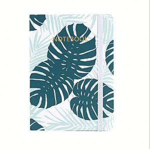 Cuaderno con Cubierta de Cartón, Tamaño A5, 96 Hojas, Superficie con Diseño de Palmeras, para la Escuela, Oficina y Hogar - Product Image 2