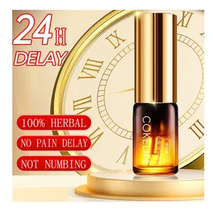 COKELIFE 24 Hours Herbal Extract Penis Timing Oil Lasting 60 Minute Ginseng Sexual Lubricant Long Time Sexy Spray For Men Power
