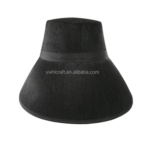 HLC personnalisé Fez fête décoration noir médiéval victorien feutre Bonnet chapeau pour femmes hommes Bonnet chapeaux unisexe Cosplay accessoires - Product Image 5