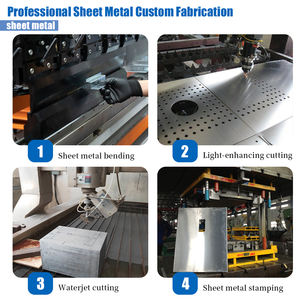 חלקי עיבוד שבבי בהתאמה אישית עם אישור ISO9001, כרסום וחריטה <span class=keywords><strong>CNC</strong></span>, אב טיפוס מהיר בתלת מימד, עיבוד שבבי 5 צירים, אלומיניום ופלדה, דיוק 0.01-0.05 מ\\\"מ - Product Image 4