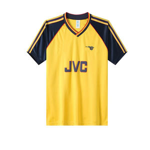 زي كرة قدم مخصص للمنتخب الإنجليزي الوطني طراز 1989-91، قمصان نادي المشجعين، 100% بوليستر سريع الجفاف وقابل للتنفس - Product Image 4